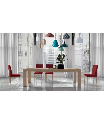 Mesa de comedor extensible de grandes dimensiones DS832248XXL