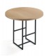 Mesa multifunción redonda o cuadrada con tapa de madera DS832MNT