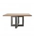 Mesa rectangular de comedor fija con tapa de madera DS832294