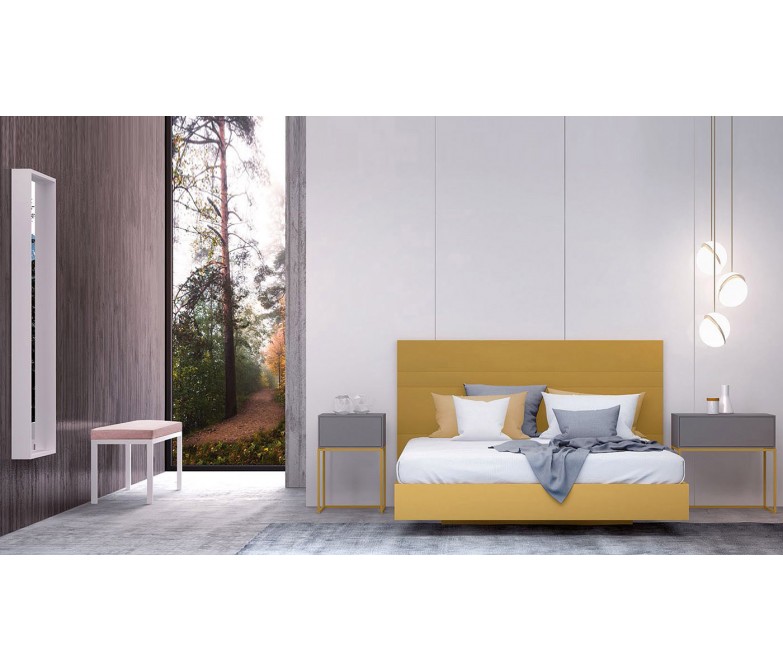 Dormitorio de diseño minimalista y elegante DS996DNB