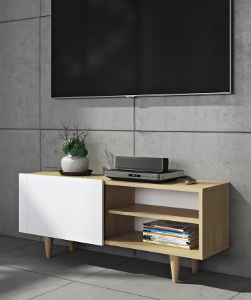 Mesa de TV de líneas rectas, sencilla y funcional DS176CRZ