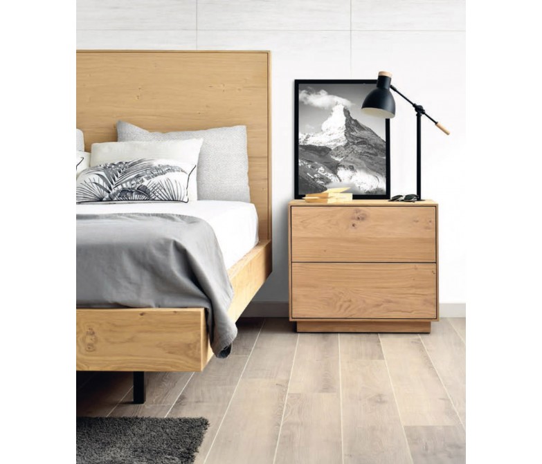 Dormitorio de líneas rectas y diseño nórdico DS194CLN