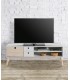 Mueble TV de estilo nórdico con puertas y cajones DS104KR
