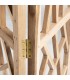 Biombo de madera maciza de teca DS340STY