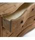 Cómoda de madera envejecida con tres cajones DS635SE0506OP